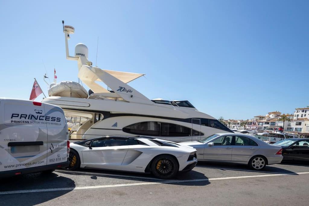 Appartamento Luxury Sea View Puerto Banus Marbella Esterno foto